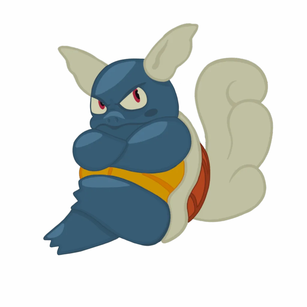 Dark Wartortle Grumpemon 2024