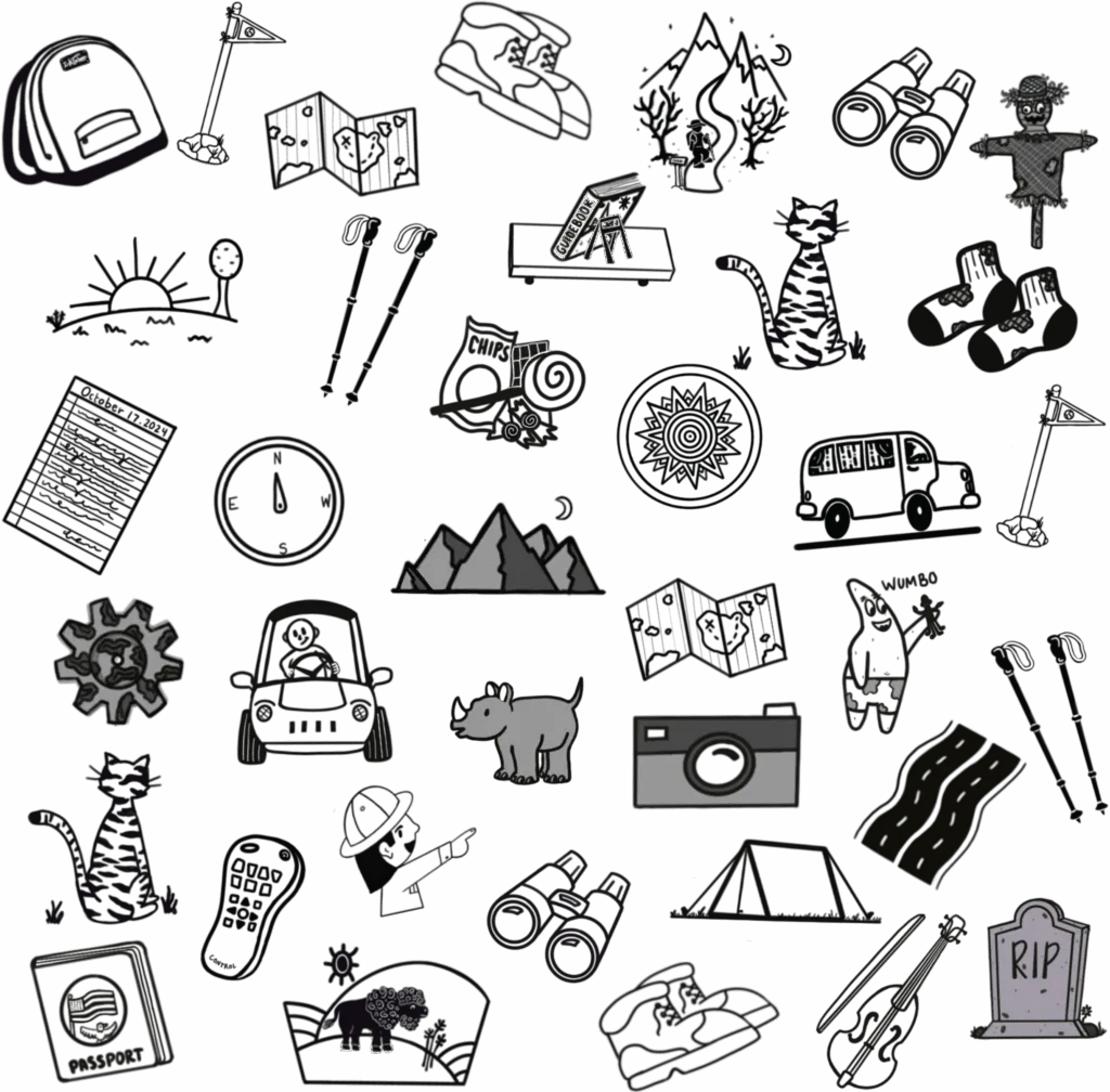Inktober 2024 Collage